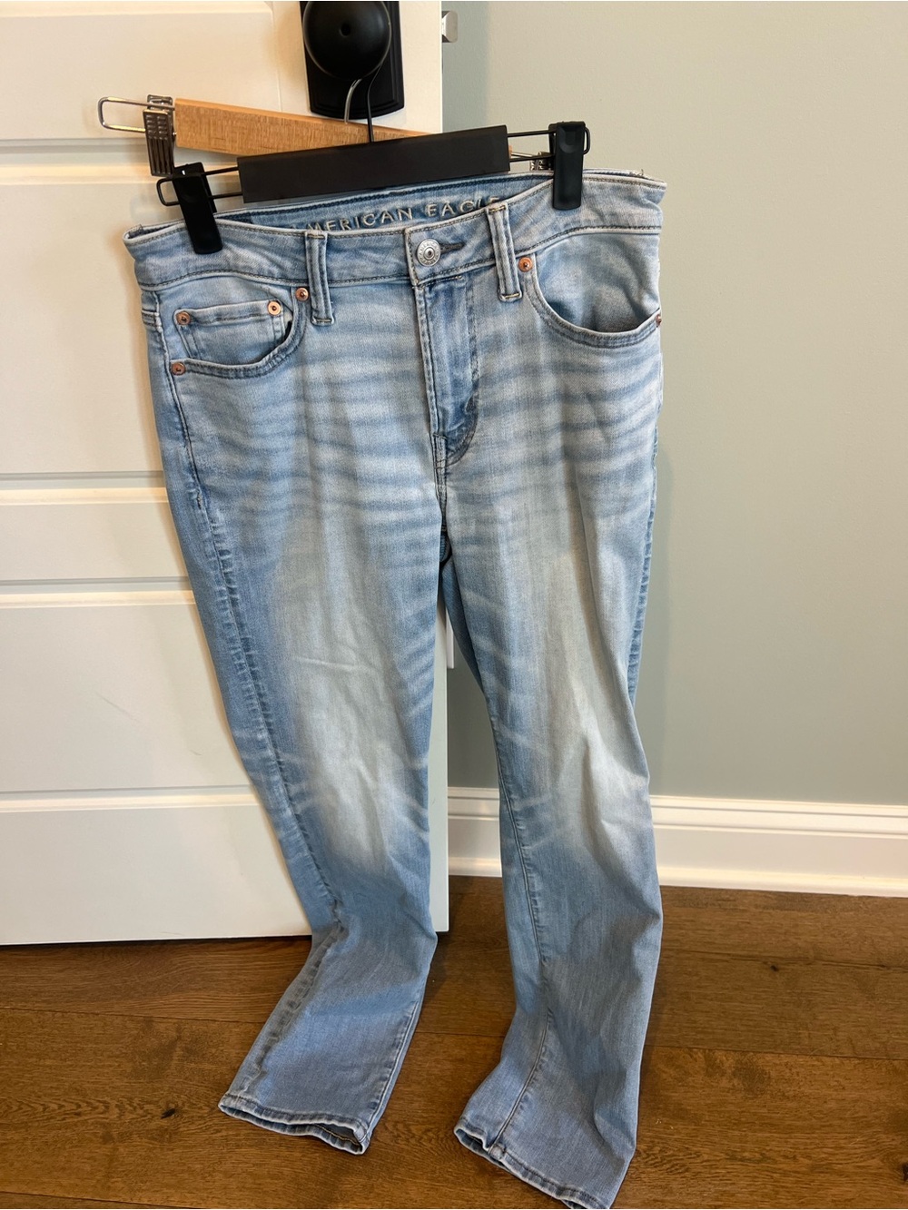 Men’s American Eagle Outfitters Light Blue Boot Cut Jeans-Size 30/30 (Slim Strt)